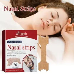 Right Way Breath Nasal Tiras, Pare de Ronco, Anti Ronco Mais Fácil, Melhor Respirar, Cuidados de Saúde, 26Pcs