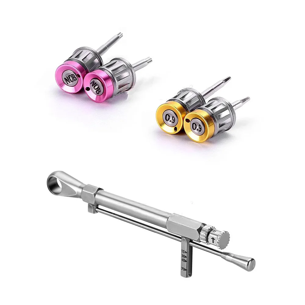 زرع الأسنان مفك مسامير 16 قطعة مفتاح العزم الملونة السقاطة 10-70NCM العالمي أدوات ترميم عدة أدوات إصلاح طب الأسنان #6