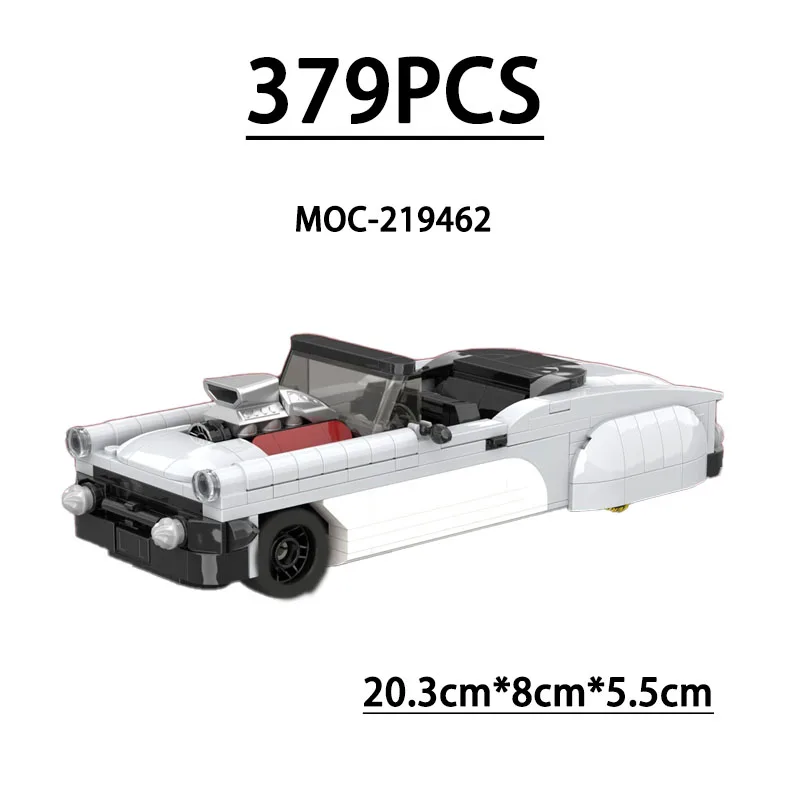 

Конструктор MOC-219462: Гоночная модель суперкара, 379 деталей. Развивающая игрушка для детей на День рождения, Рождество, Новый год. Подарок.