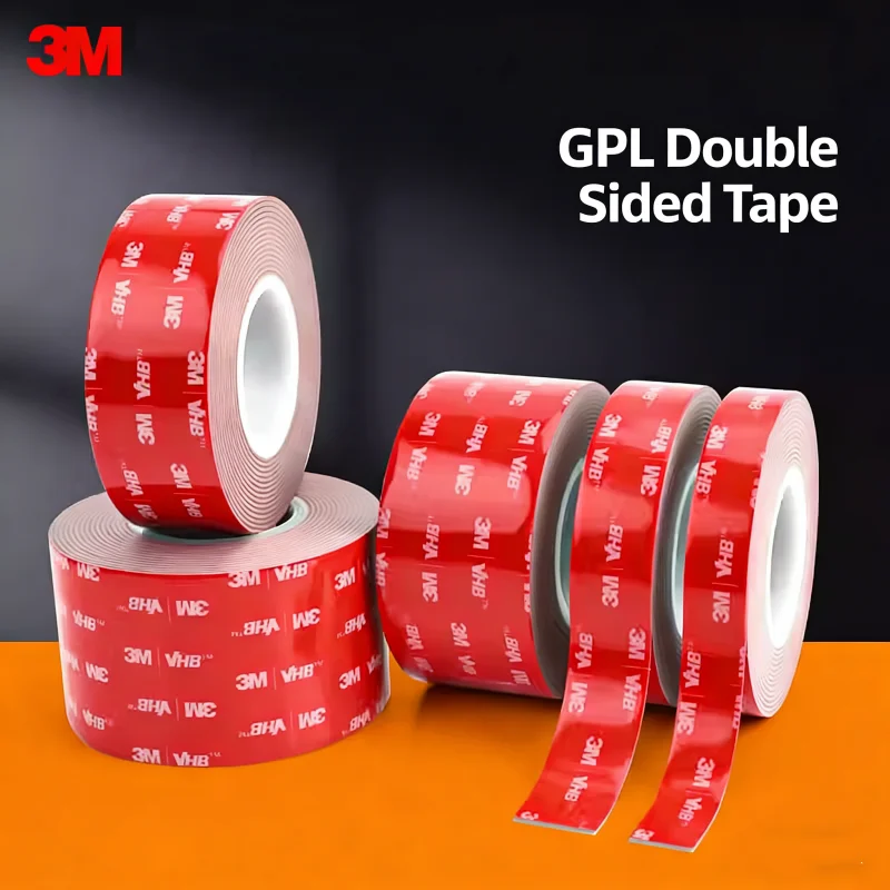 3M Strong Double Sided Tape Adhesive 1.1mm Thick 3M GPL-110 High Viscosity Car Special Tape Traceless Sticking Fixing Foam Tape