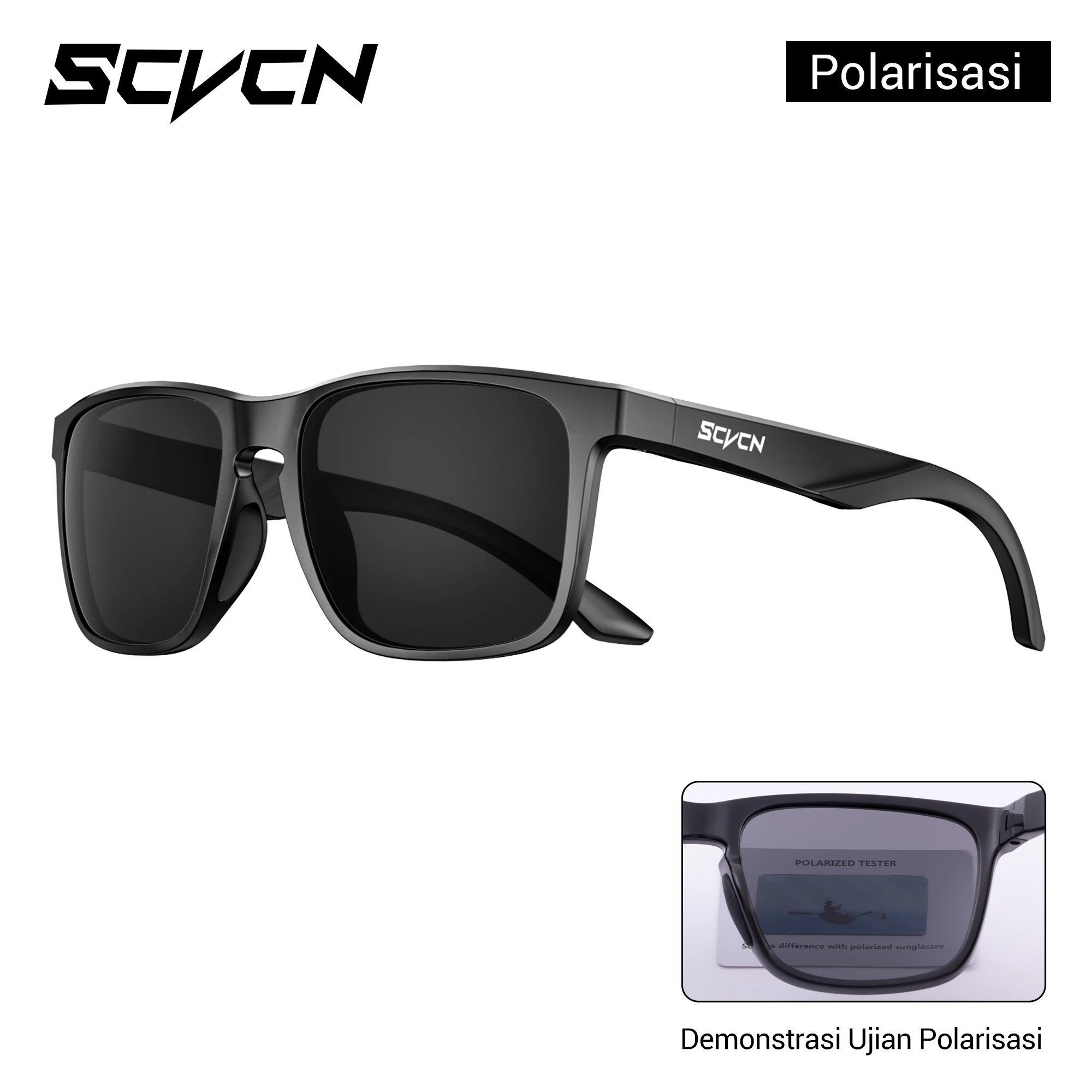 AliExpress SCVCN Polarized Cycling Glasses Men UV400 MTB Outdoor Sports Cycling Sunglasses Fashion Bike Eyewear Bicycle Glasses Sunglasses