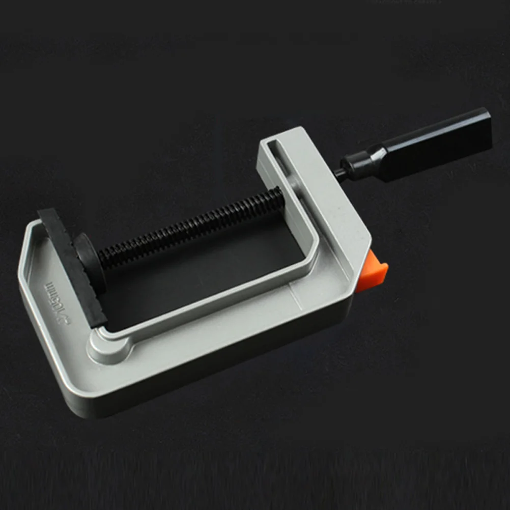 

3 Inch Wood Clamp Aluminum Alloy Quick Release Woodworking Fixture G Clamp Thickened Handle Rust Proof Heavy Duty