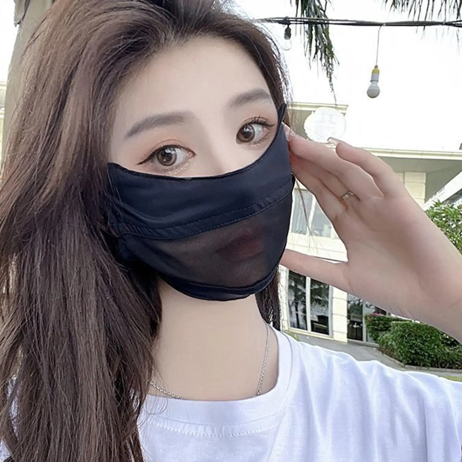 Cooling Face Cover UPF 50 Sun Protection Breathable Face Cover for Sun Protection for Outdoor Sports Cycling Hiking Beach Pool