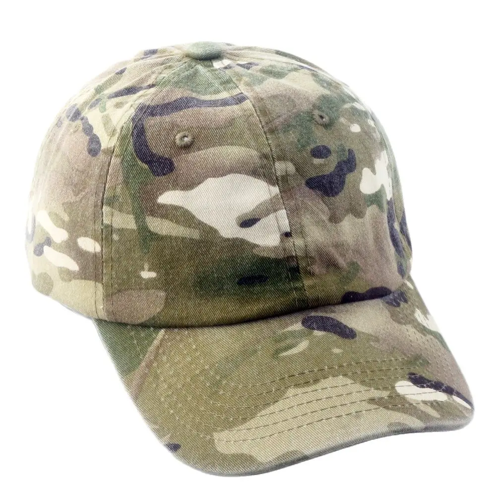 Men‘s Camping Tactical Cap Camo Baseball Cap Outdoor Hunt Travel Unstructured Hat Women Pink Gorras