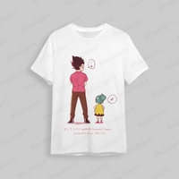 Dragon ball Anime 2024 Goku Men's Anime T-shirts Children's Clothing Short Sleeve Cosplay Tops Fashion New Harajuku Style