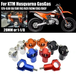 Motorcycle 55mm Handlebar Riser Bar Clamp Mount For KTM EXC EXCF TE FE For GasGas EX EC MC For BETA RR 250 300 350 400 450 500