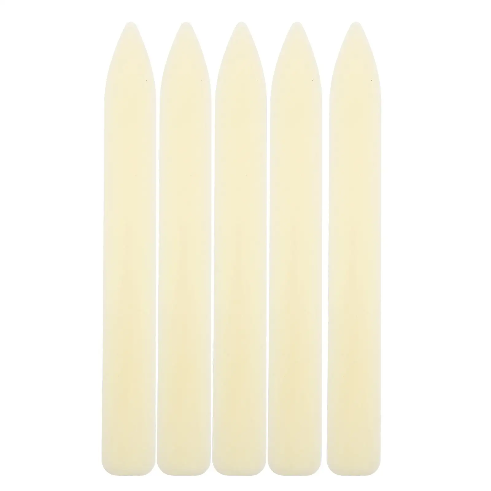 

5pcs Beige Knife Bone Folder Tool for Paper Craft Supplies Bookbinding Creaser Set Letter Opener Clay Cutting