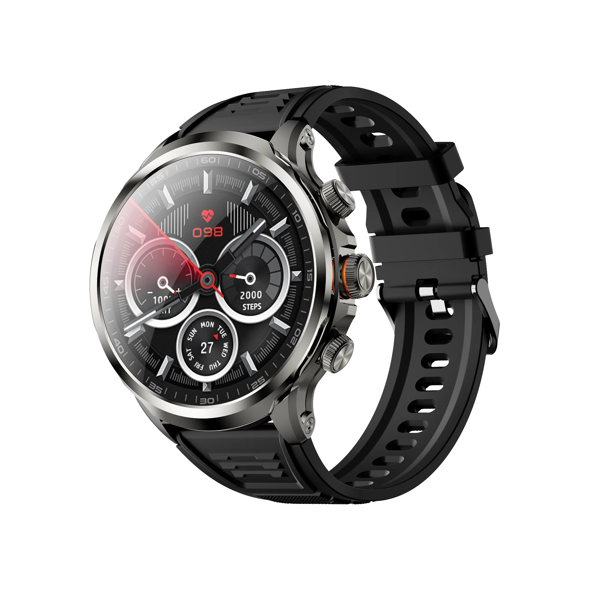 TJXLWonlex MT108 4G Android นาฬิกาซิมการ์ดตําแหน่ง GPS WIFI 3GB + 32GB SOS Call Heart Rate สมาร์ทนาฬิกาโทรศัพท์