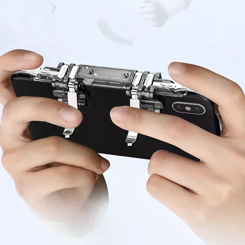 Triggers For Cell Phone PUBG Shooter Gamepad Free Fire Cellular Gamer Cell Triggers For  Mobile For  Huawei