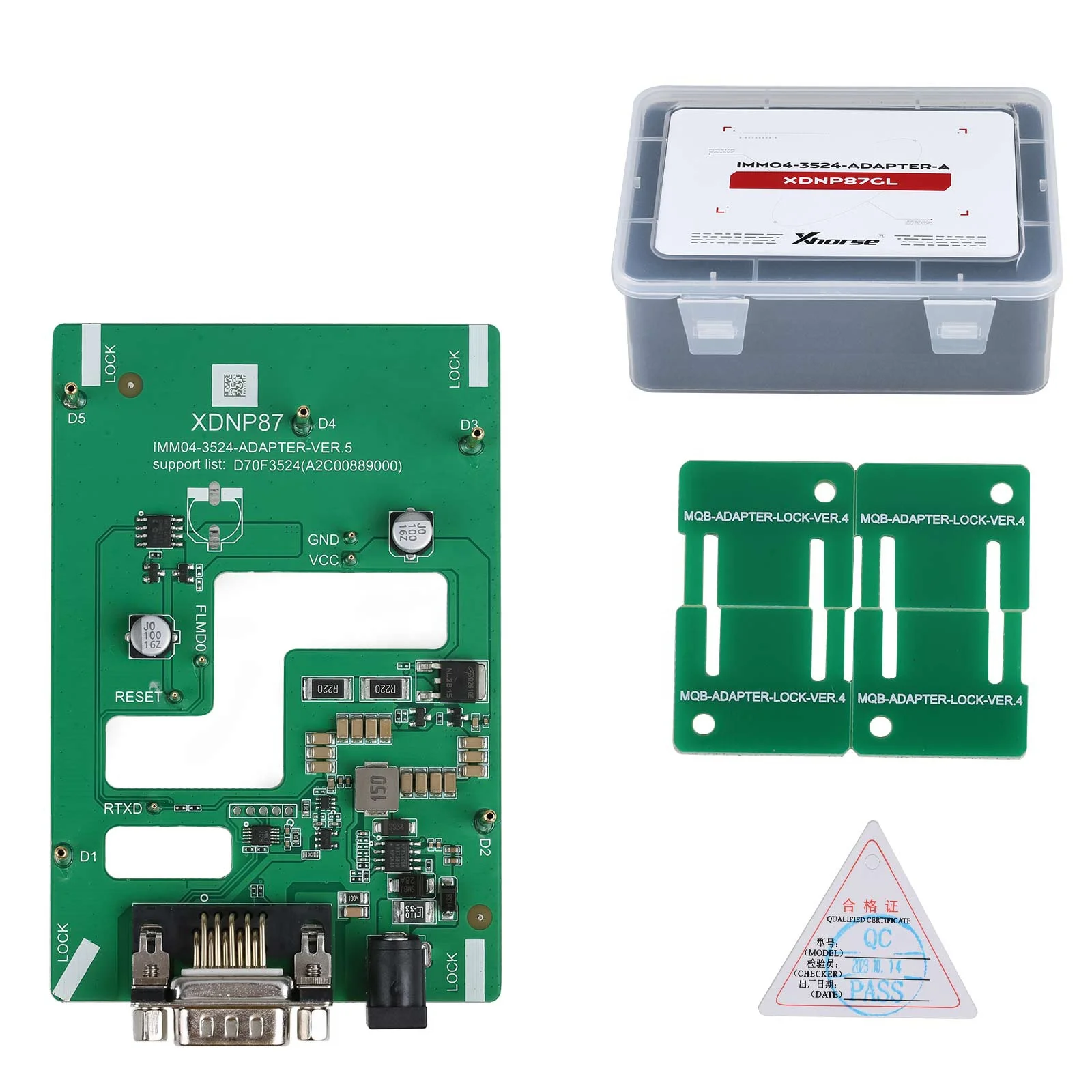 XHORSE XDNPM3GL MQB48 No Disassembly No Soldering Soder-Free Adapters 13pcs Full Set Work with VVDI Multi-Prog  Key Tool Plus