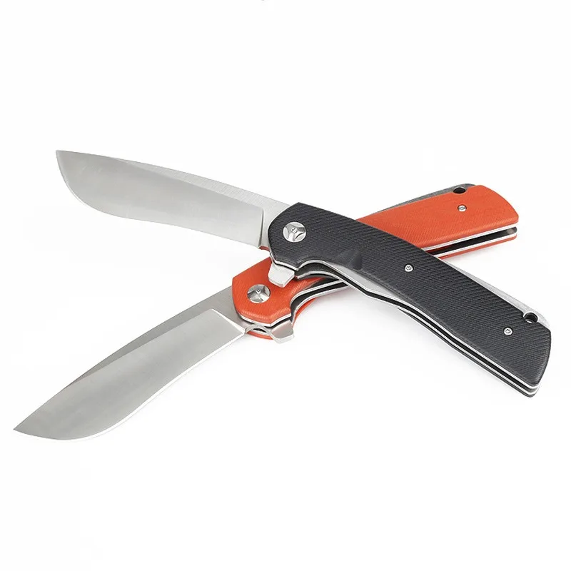 

J031 Outdoor Camping Survival Folding Knife Pocket Blade D2 Portable Knives Tactics Utility Sharp Fruit Self-defense EDC Tools