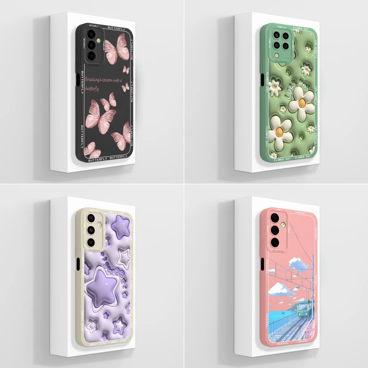 Funda protectora de silicona suave para Samsung Galaxy M23, M33, M34, M54, Galaxy M34, Galaxy M33