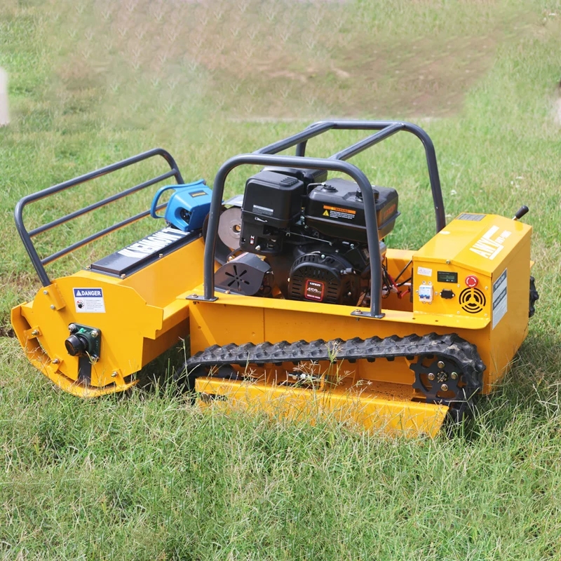 Customized High Mowing Machine Grass Cutting Machine Remote Control Lawn Mower Robotic Lawn mower