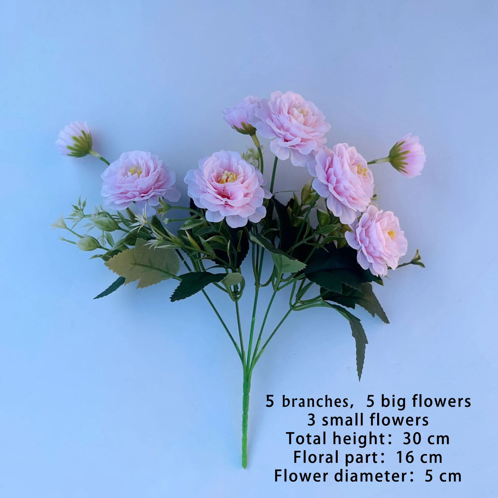 Wedding Decoration Artificial Flowers Peony Silk Bouquet Decoration Realistic Floral Arrangement Fast Delivery