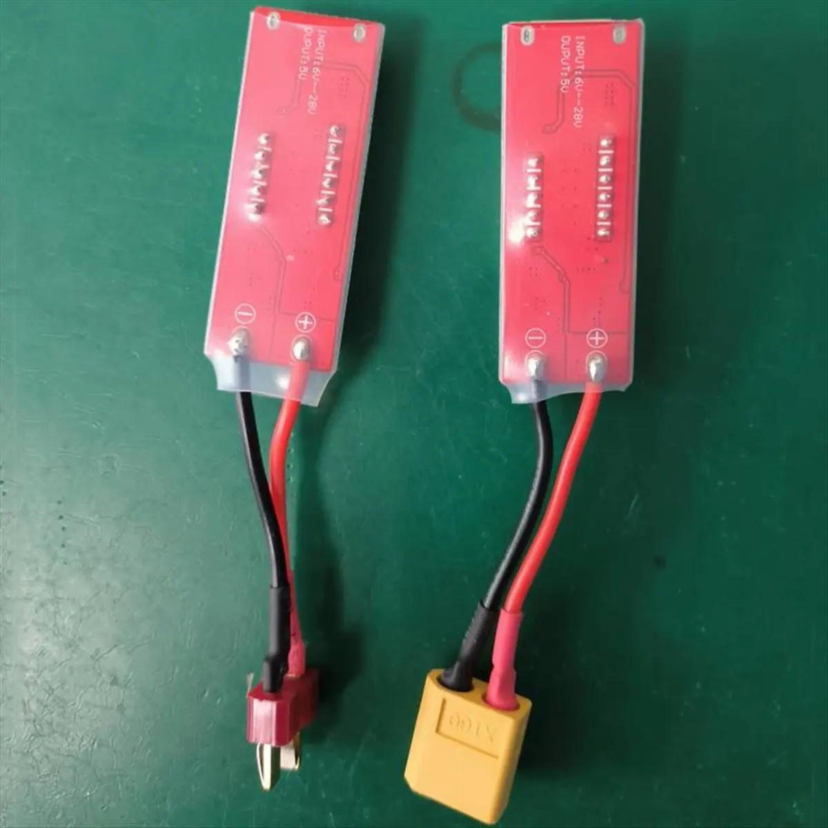 2S-6S Lipo Lithium Battery to USB Charger Converter with Voltage Display Adapter Board for Protect Phone Features,XT60-DTD2