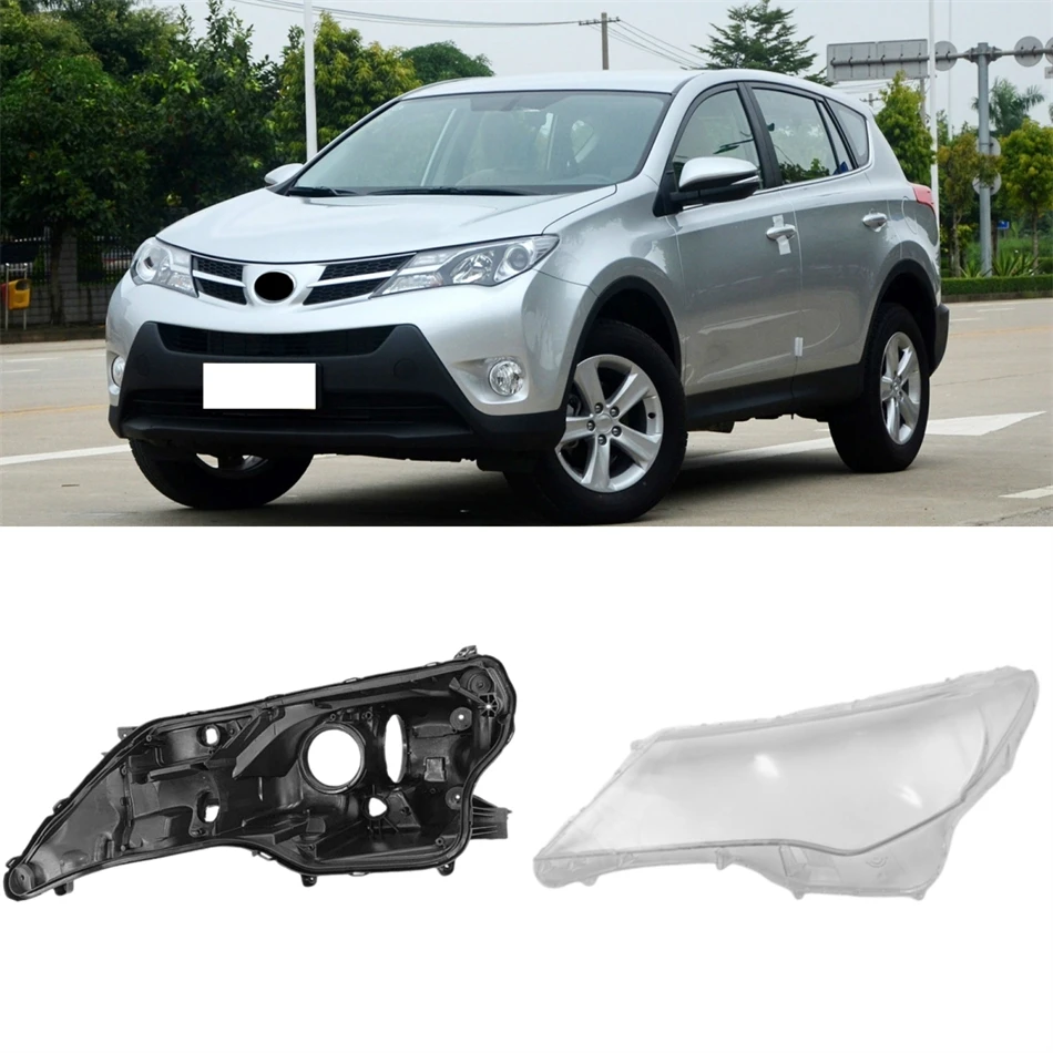 

Для Toyota RAV4 2013 2014 2015, запасные части для салона автомобиля, крышка передней фары, держатель лампы для фар