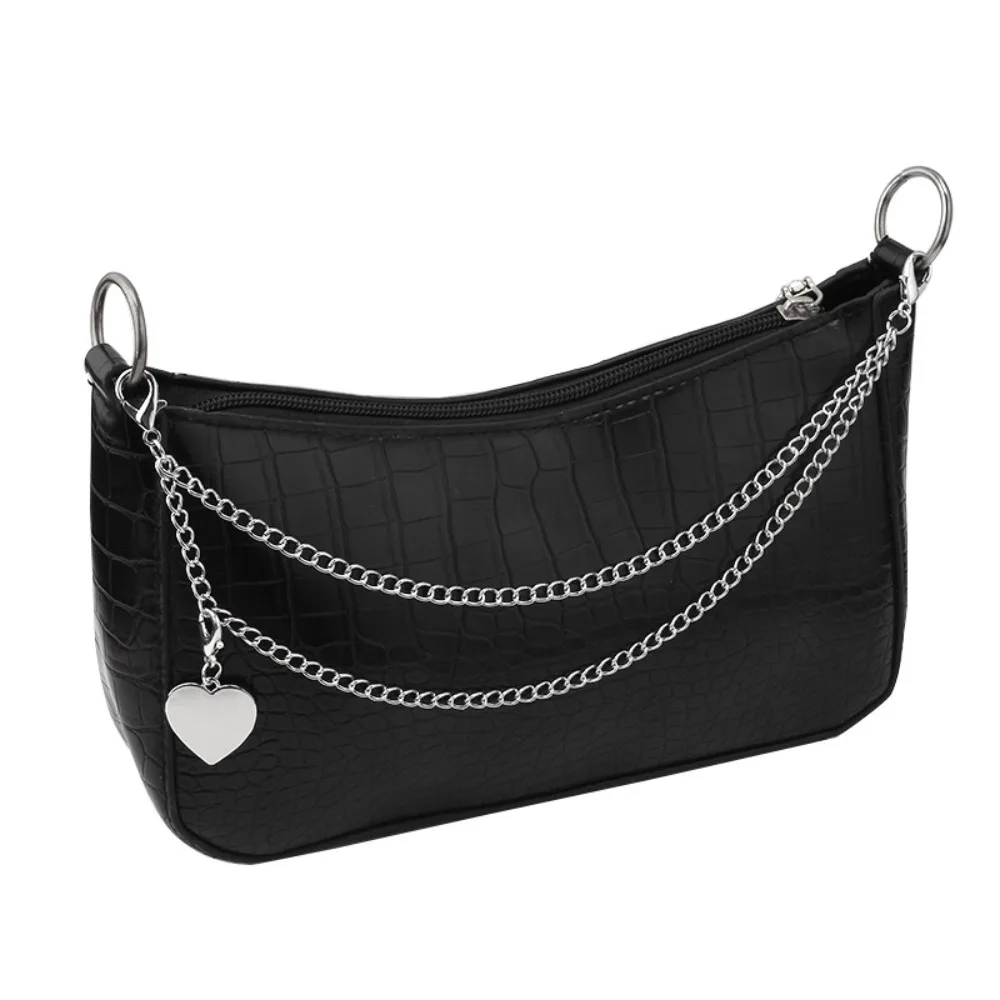 Multi-layer Multi-layer Bag Chain Fashion Metal Silvery Chain Accessories Chain Strap Shoulder Bag