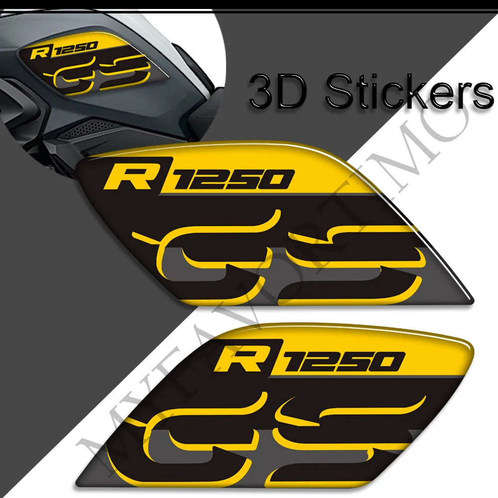 

For BMW R1250GS R1250 R 1250 GS Motorcycle LC HP Rallye 2019 2020 2021 2022 Tank Pad Stickers Decal Rally Fairing Fender