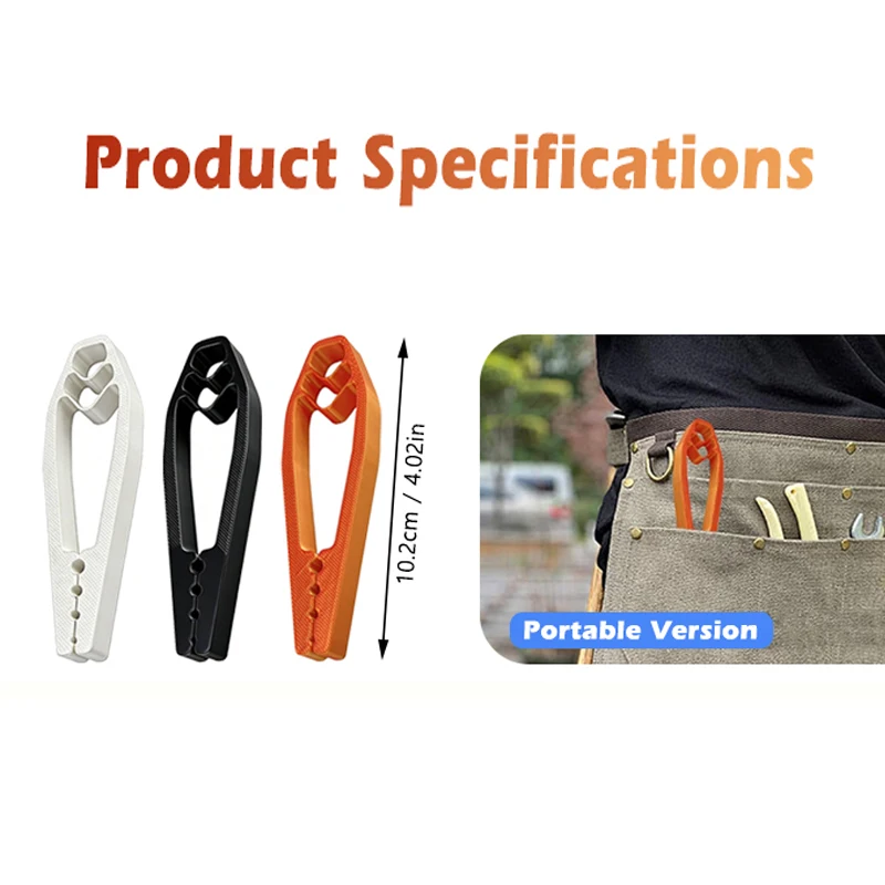 Nail Holder Tool Finger Protection Nail Fixer Plastic Sliding Joint Pliers Accurate Nail Placement For Woodworking DIY Repair
