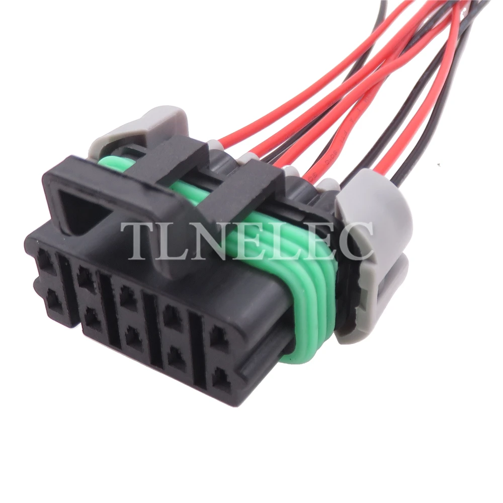 10 Pin Way samochodów mężczyzna kobieta kabel połączeniowy złącze z przewodami część zamienna gniazdo części 12177081 12065425 12045808