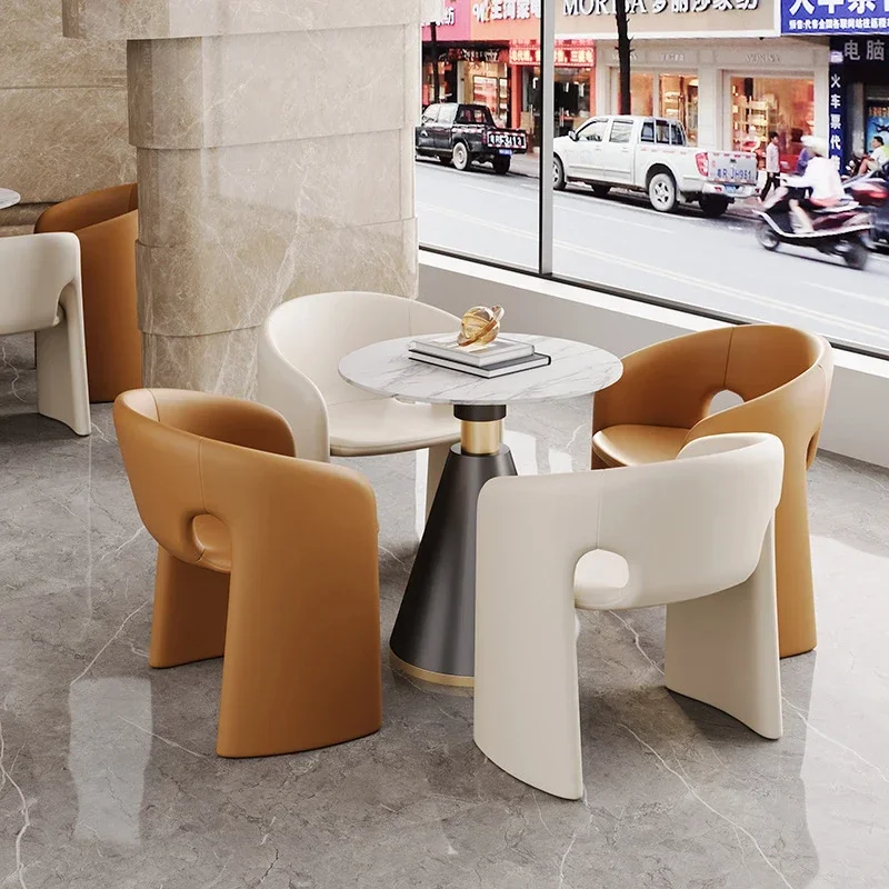Double small sofa living simple modern lazy single chair beauty salon homestay leisure negotiation table and chair combination