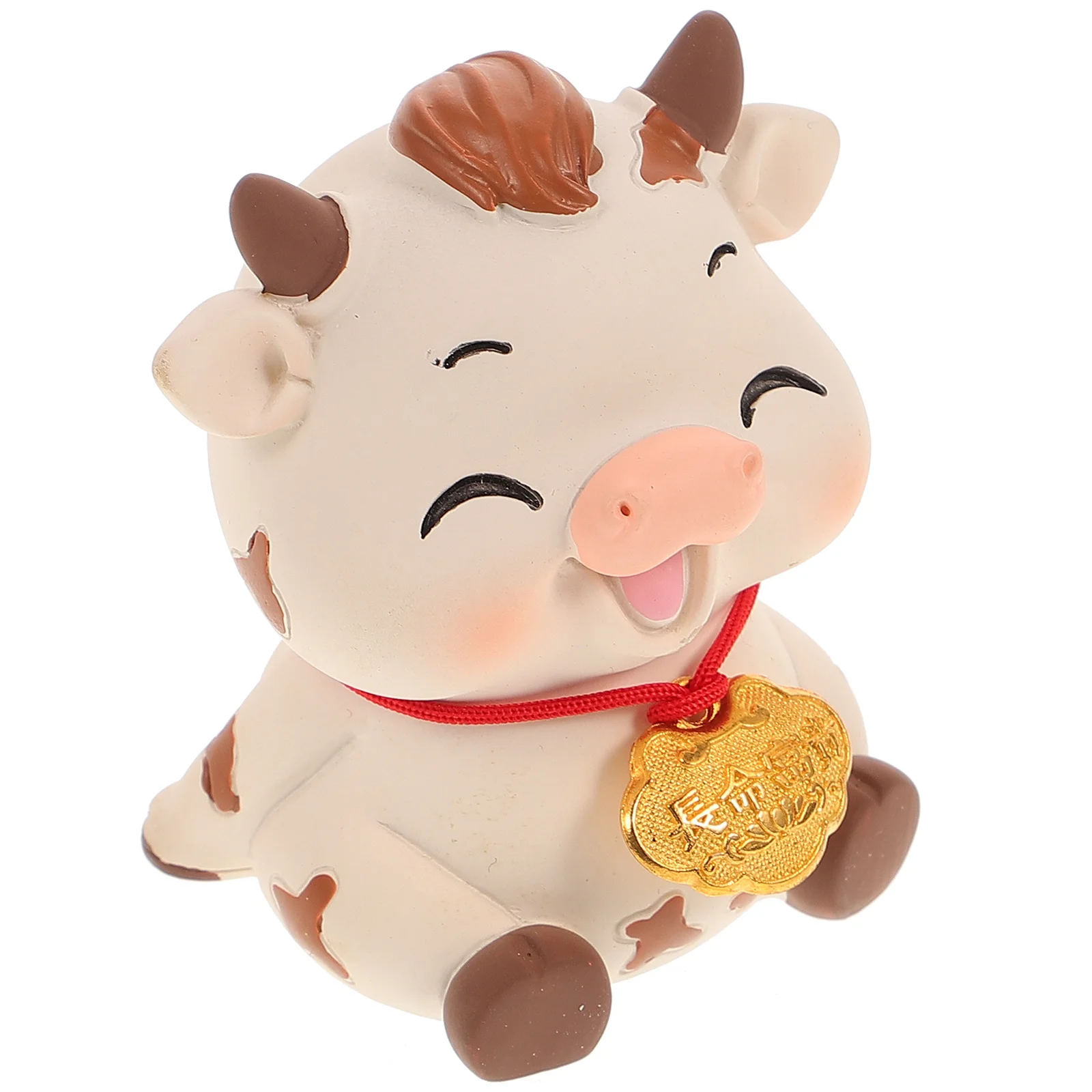 

Chic Resin Calf Craft Car Decoration Eco Friendly Non Fading Home Festive Decor Ideal Gift Friends Children Christmas