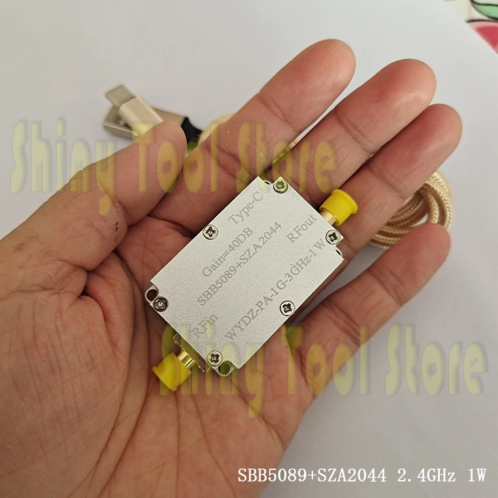 power amplifier SBB5089+SZA2044 2.4GHz 1W 30dBm RF power amplifier Microwave one-way