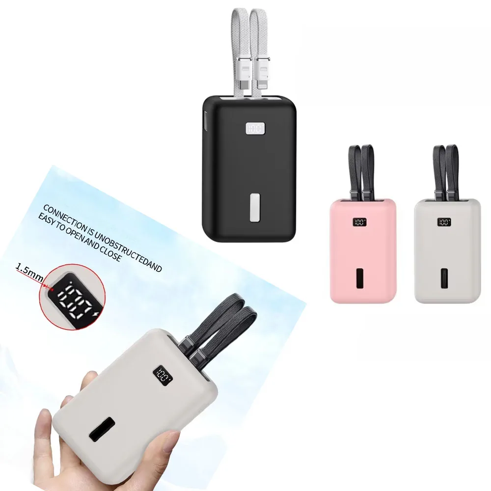 

Silicone Full Protection Case for Anker Zolo 20000mAh 30W Power Bank Anti-Scratch Shockproof Dust-Proof Sleeve Black Pink Gray