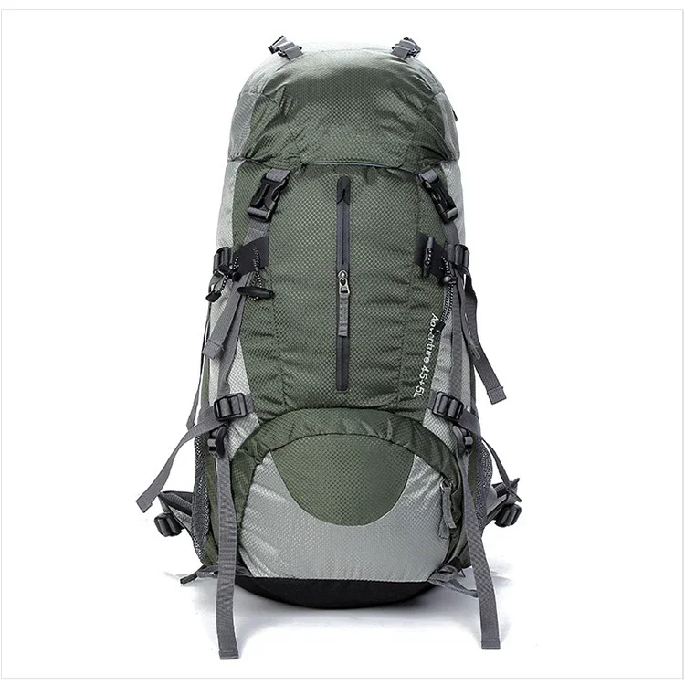 

Multi functional 45+5L big capacity outdoor hiking duffle bag pack