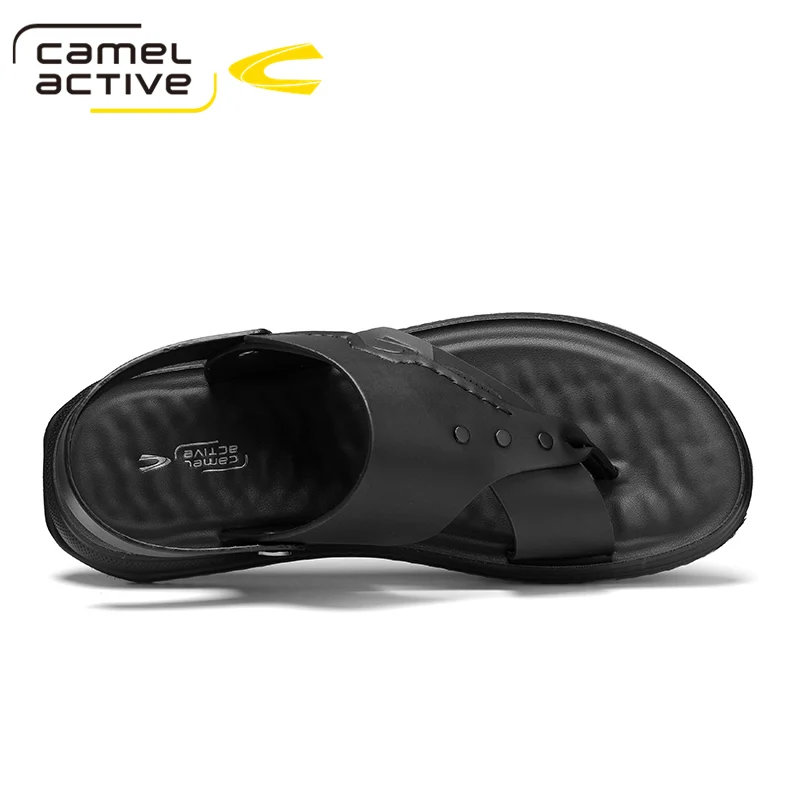 Camel Active New PU Leather Fashion Comfortable Leisure Buckle Strap Brand Men Shoes Beach Sandals image 5