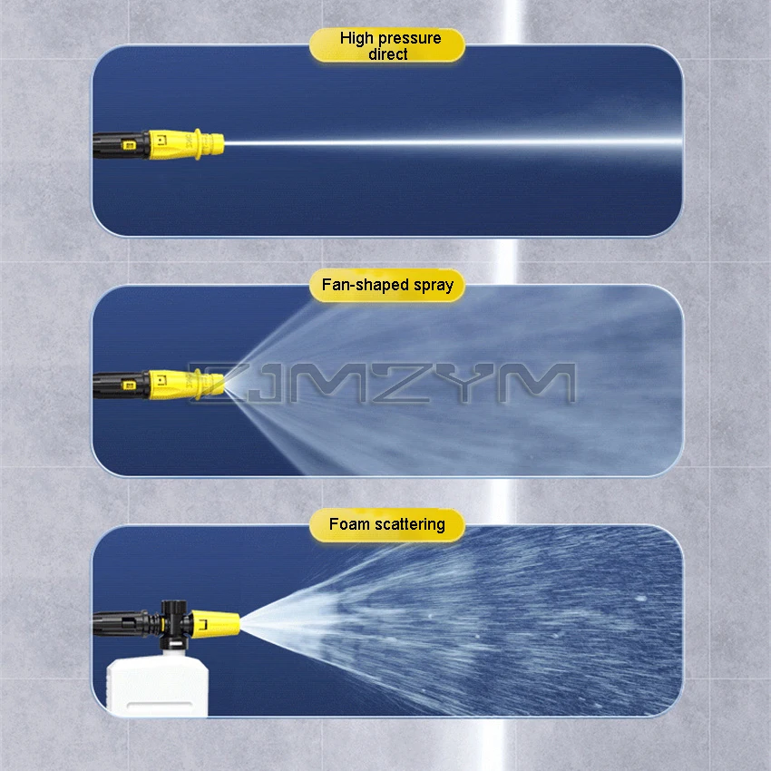 400Bar 220V 고압 자동차 세탁기 청소 기계 물총 자동 시작 중지 다기능 가정용 및 상업용