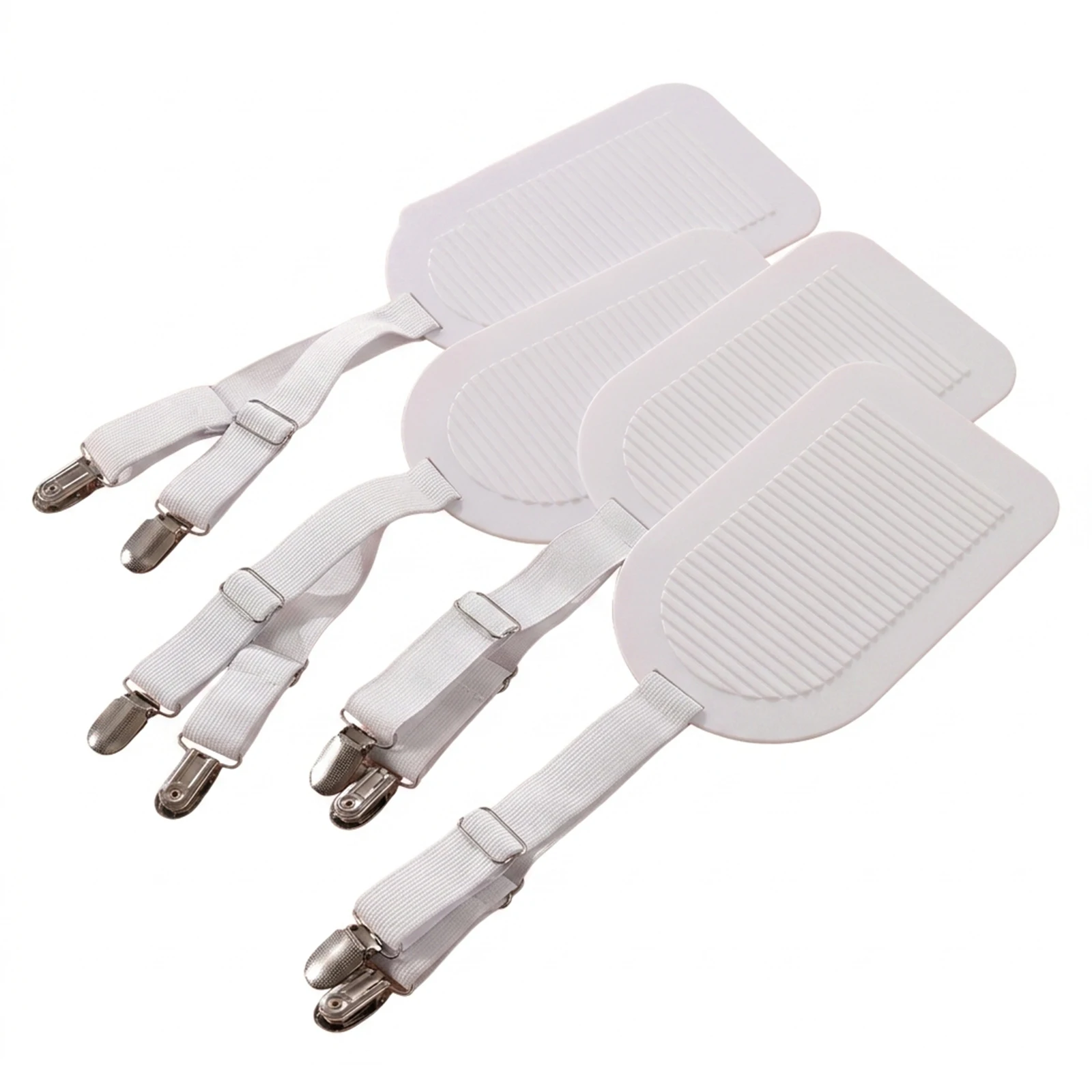 Home Bedroom Bed Sheet Holders Clips Invisible Non Slip Fasteners for Mattress Cooling Mat Sofa Cushion Fixing 4 Pack