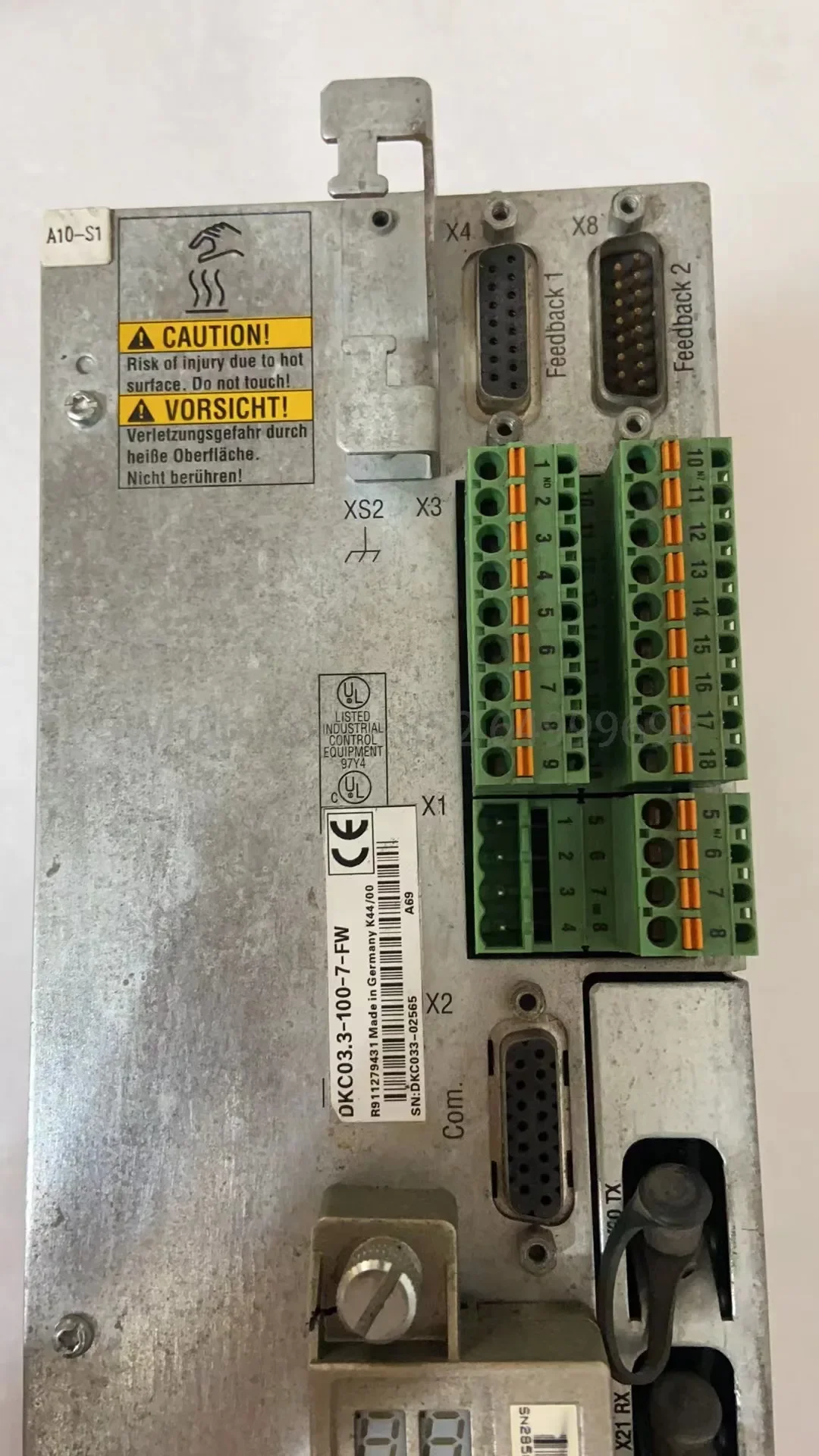 DKC03.3-100-7-FW d'occasion testé ok, rapide DKC03.3 100-7 FW