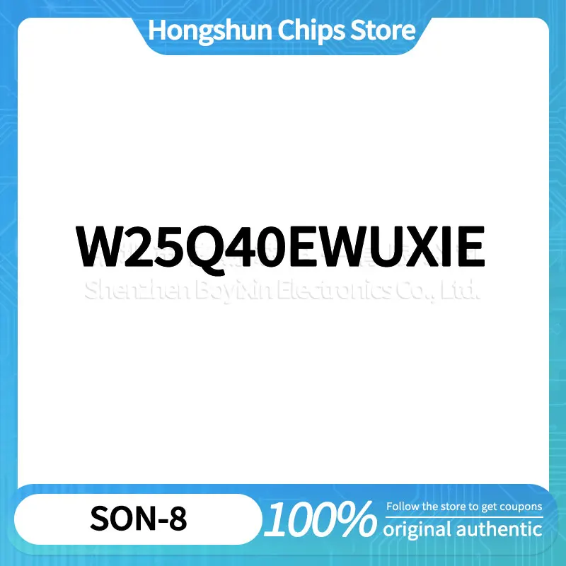 

W25Q40EWUXIE Sturdy plastic housing