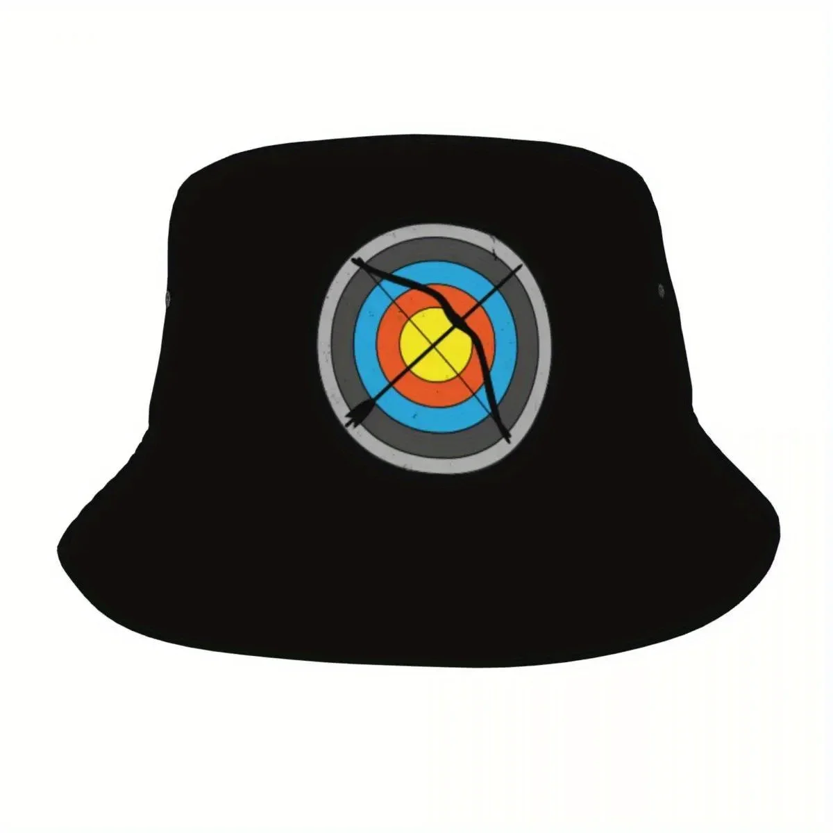 Archery Bow Arrow Sport Bucket Hat Hot Summer Headwear Merch Fishing Hats for Camping Teen Panama Hat Foldable