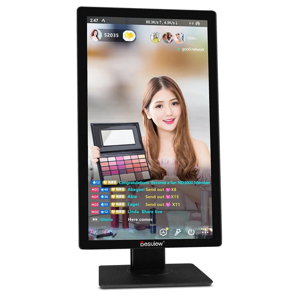 21.5'' Newest Live Streaming Touch Screen Pc Machine for Social Media Tiktok/facebook/ins with Obs Overflow