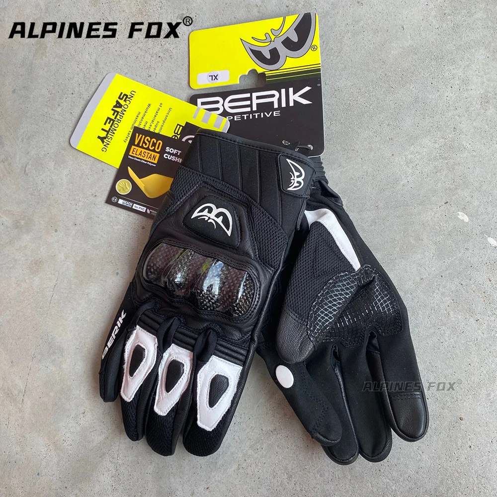 ถุงมือ BERIK ถุงมือหนังแพะสำหร - Cycling Glove Padded บทวิจารณ์และราคา