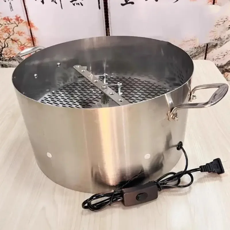 2.5KG Household Commercial Baked Coffee Bean Cooler High Air Volume Coffee Bean Skin Cooling Tray Stirring Machine