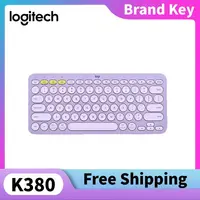 Logitech K380 Macaroon Color Teclado ultrafino portátil inalámbrico de modo dual Adecuado para sistemas Windows Mac Chrome IOS Android