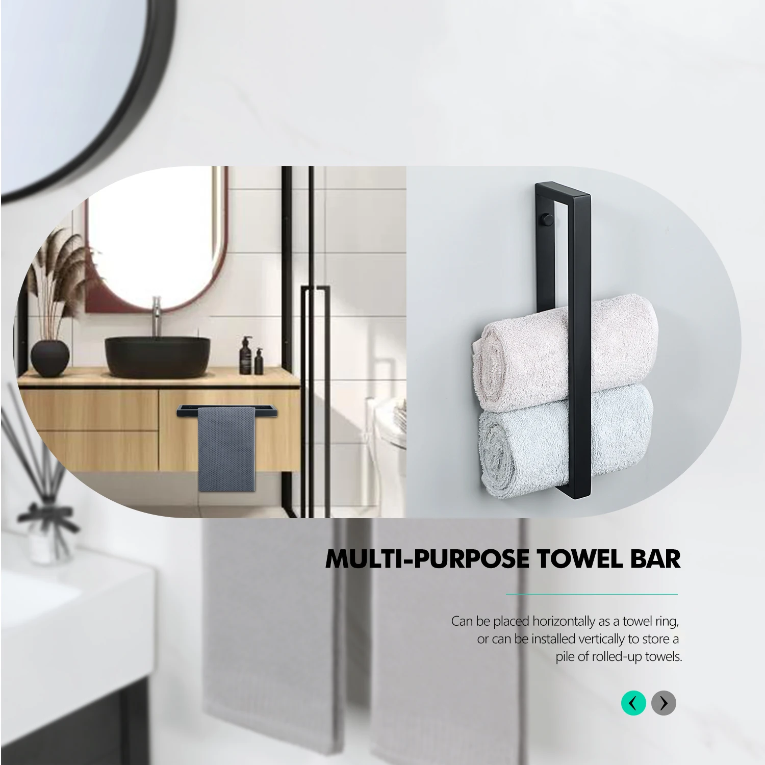 Thumbnail 2 - #56 Trending Bathroom Towel Bars Right Now