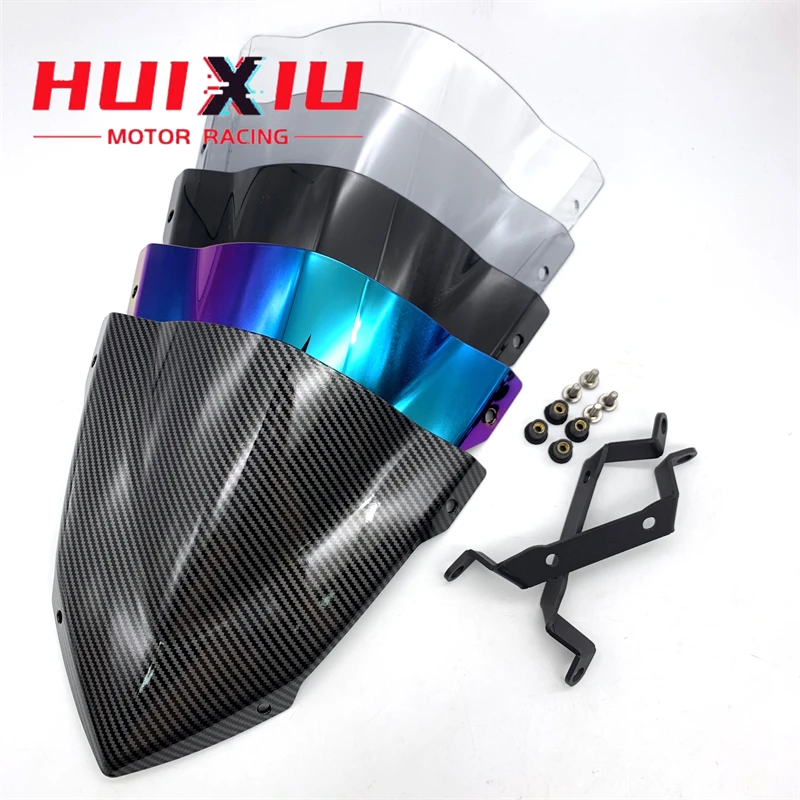 

Motorcycle Front Sports WindScreen Windshield Wind Deflector Viser Visor For YAMAHA MT09 MT-09 2014 2015 2016 MT 09 FZ09 FZ-09