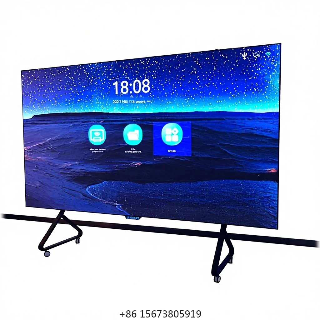 Pantalla LED Todo en Uno de 150 Pulgadas para Interiores, Ideal para Enseñanza, Conferencias y Reuniones, Smart TV con Densidad de Píxeles de 284444, Resolución de 3200x1920 mm