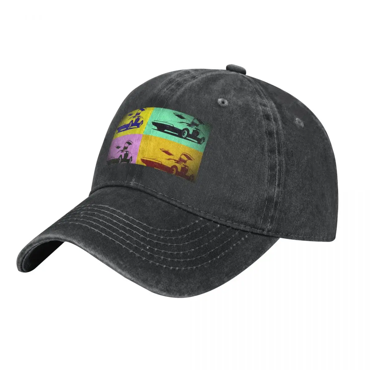 

Geo3Doodles Bricklin SV1 POP t"art stylee Doodle Cowboy Hat Sports Cap foam party Hat Mens Women's