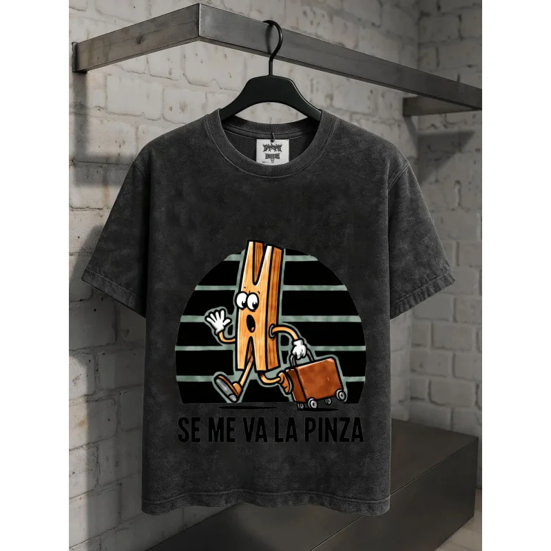 Men's Washed T-Shir…