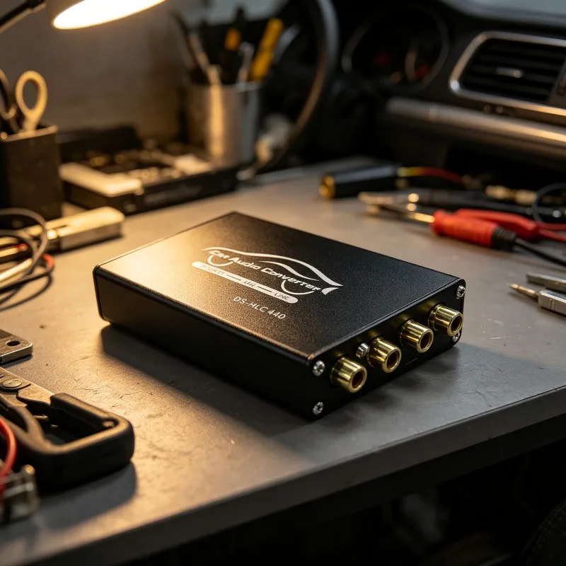 Car Audio Hi-Lo Level Converter HIFI 4 in 4 out