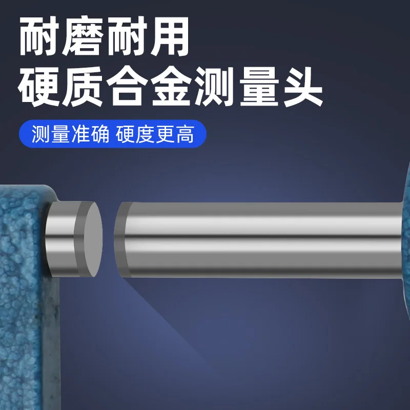 Standard digital display outer diameter micrometer 0-25mm high precision electronic spiral micrometer caliper