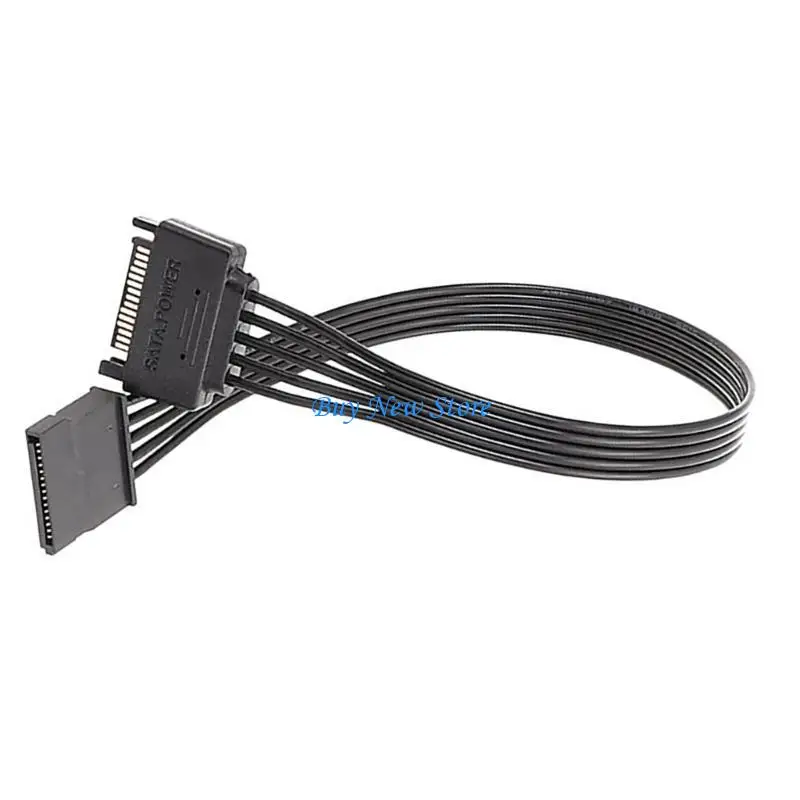 

20CE 15PIN Extension Cable 1 Male 15P To 1 2 3 4 5 Female 15pin Splitter