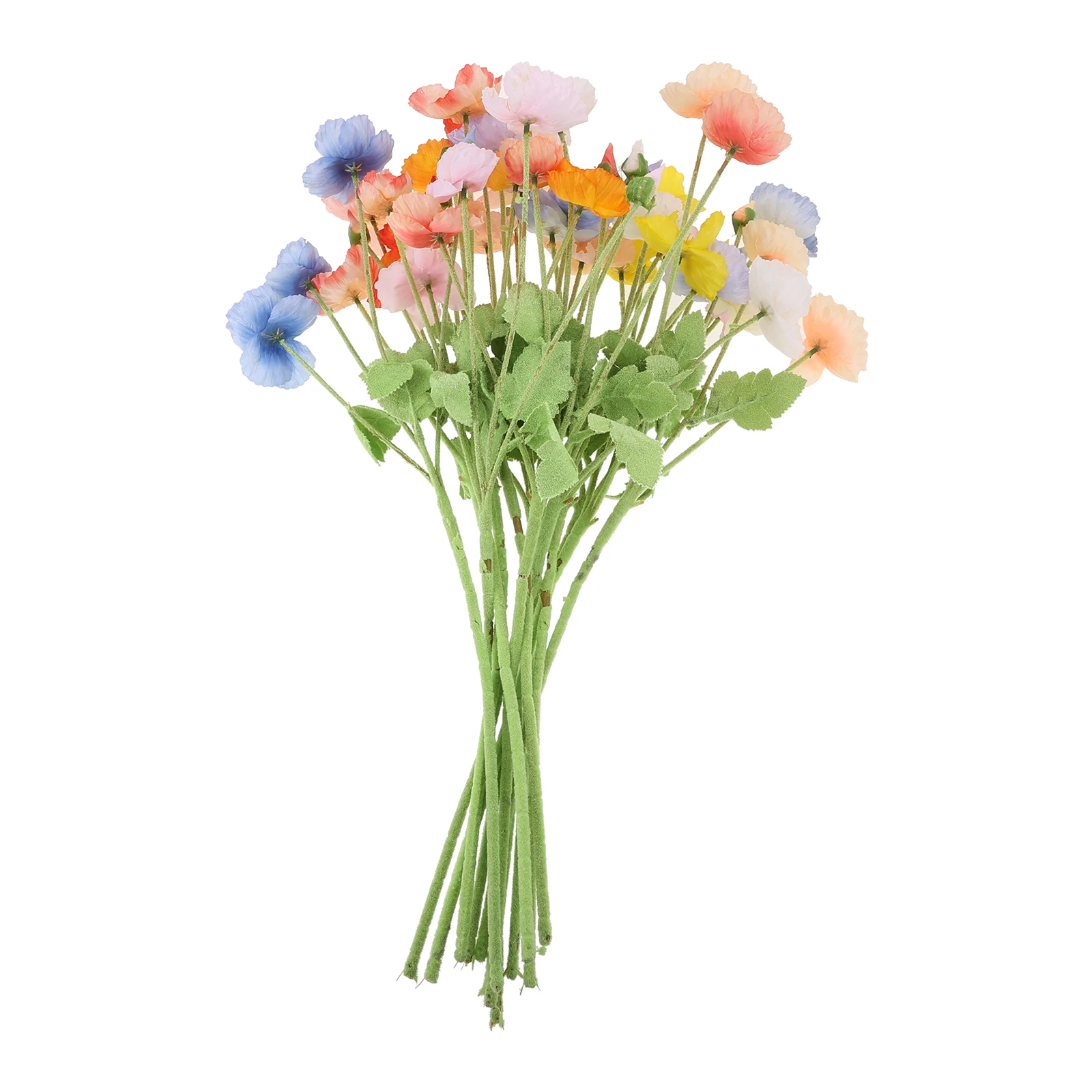 Home And Textiles Today - Fleur artificielle multicolore en soie 58