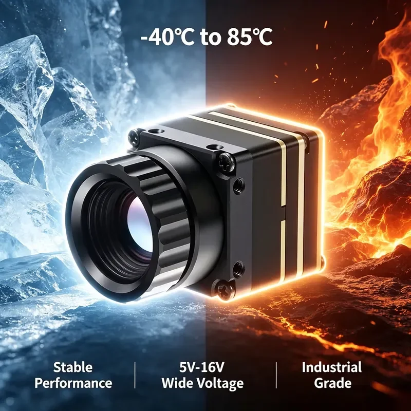 ZYKD FPV Thermal Imager High Frame Rate Optical Zoom Camera 640*512 Resolution Night Vision External Bracket Model