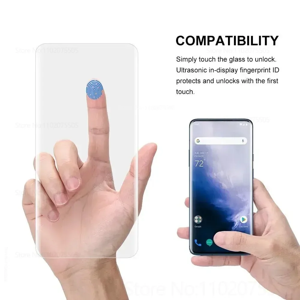 3 Stück HD UV gehärtetes Glas für Samsung Galaxy S24/S25 Ultra S23Plus S22 Ultra S21/S20 Displayschutzfolie Note 20 Note 10 Glas – Detail 2